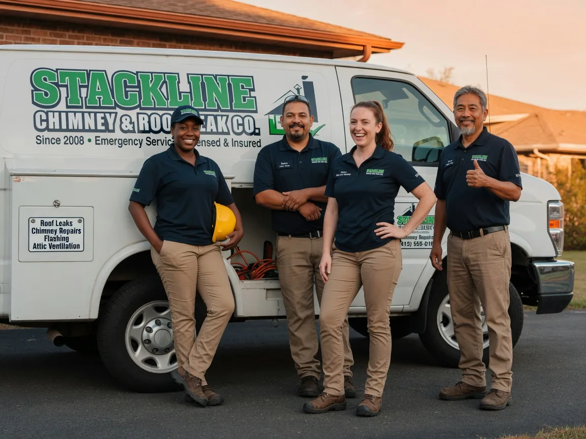 Chimney flashing repair company in Rossford, OH